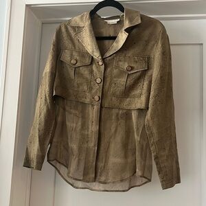 VINTAGE 100% silk Vera Cristina size small blouse